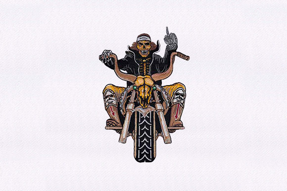 Bike Rider Embroidery Design Review