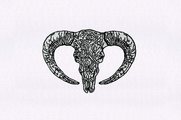 Bull Head Sketch: A Boutique Sweatshirt Embroidery Review