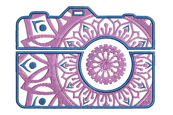 Camera Mandala Style: A Smart Embroidery Choice for Small Business Brands