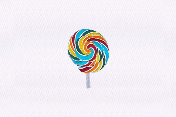 Swirl Lollipop: A Seasonal Embroidery Staple